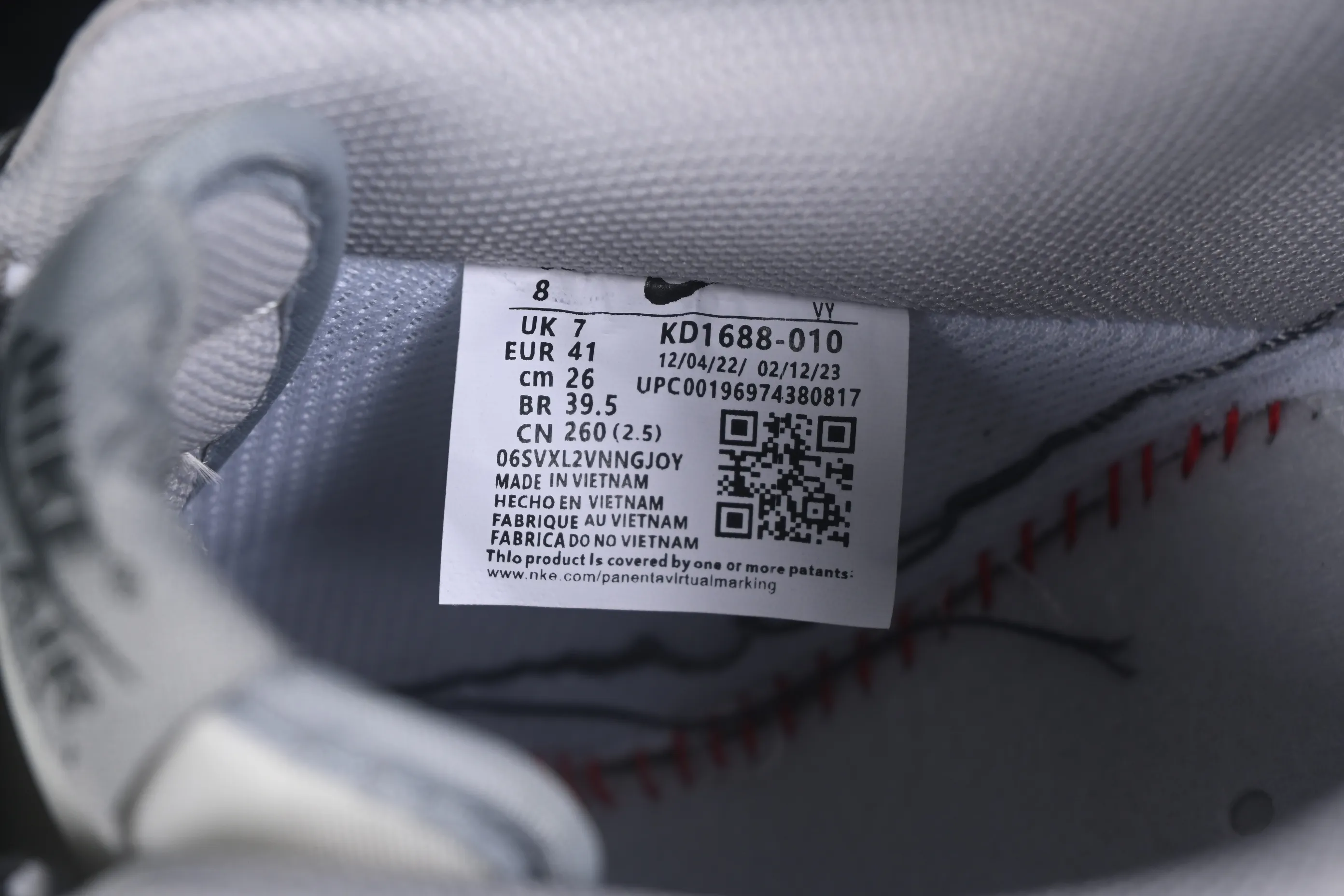 All categories Nk Air Force 1 Air Force series Nk Air Force 1 Low Air Force low-top Nike Air Force 1'07 Low joint model Air Force 1 low-top casual sneakers KD1688-010